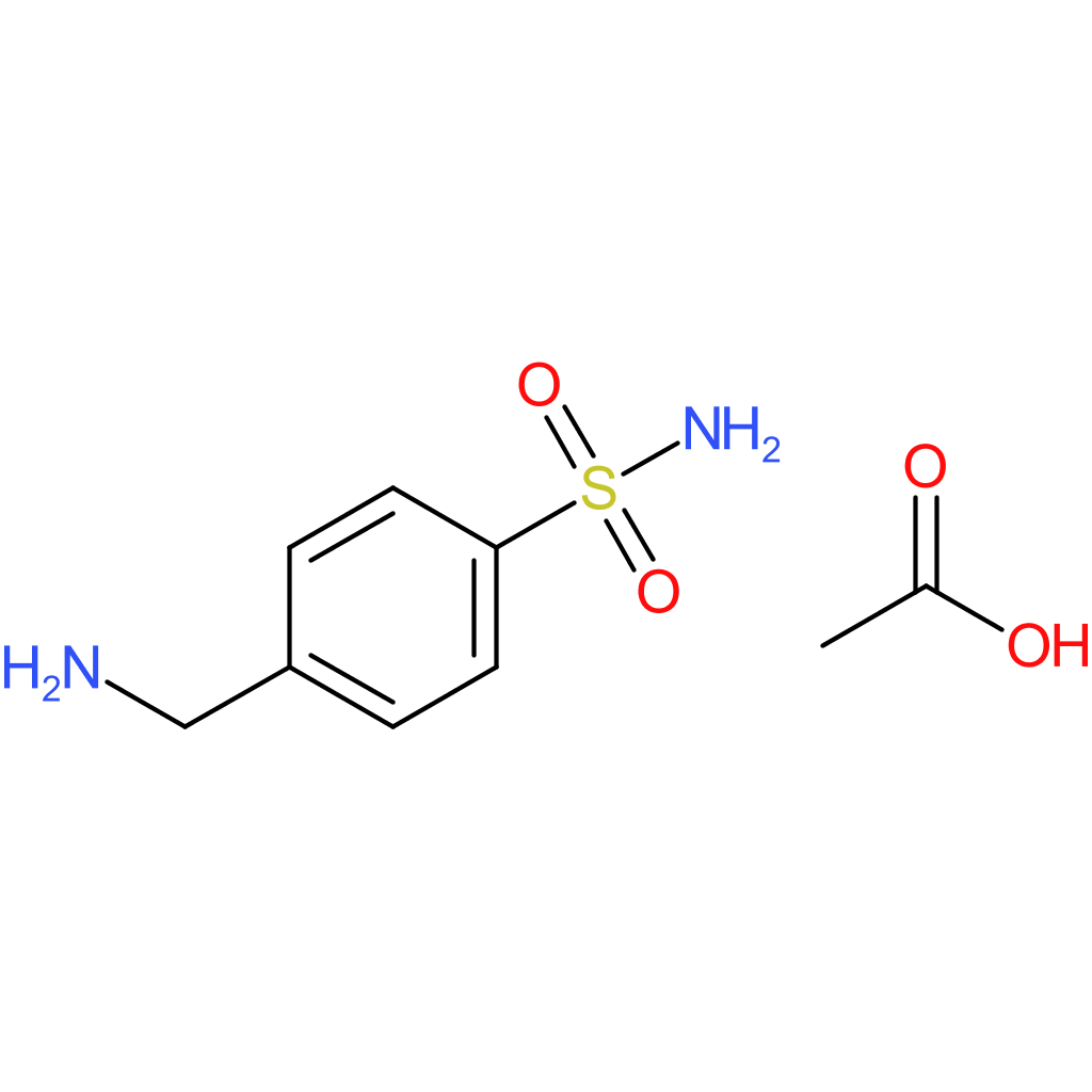 4-(Aminomethyl)benzenesulfonamide acetate
