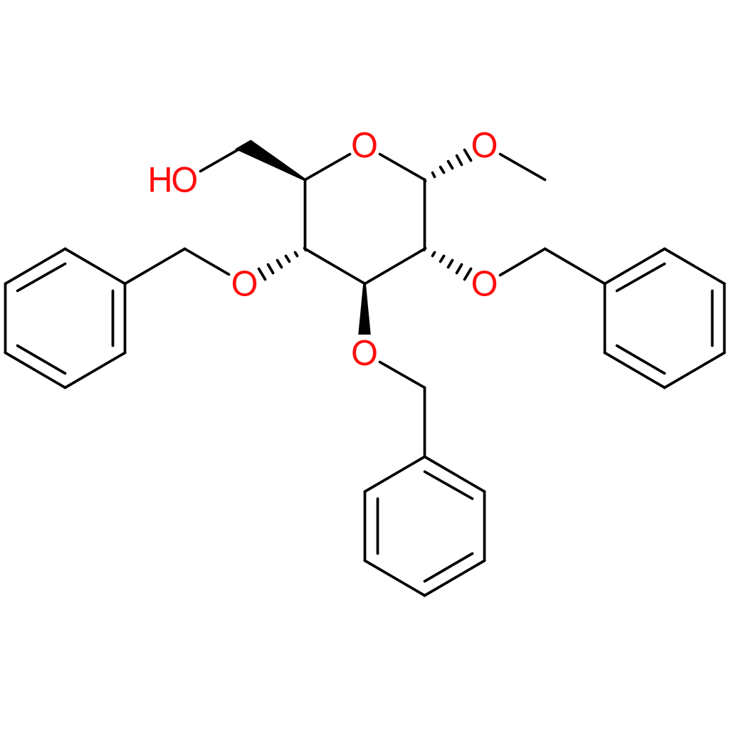 ((2R,3R,4S,5R,6S)-3,4,5-Tris(benzyloxy)-6-methoxytetrahydro-2H-pyran-2-yl)methanol