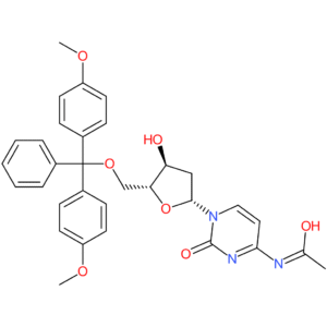 N-(1-((2R,4S,5R)-5-((Bis(4-methoxyphenyl)(phenyl)methoxy)methyl)-4-hydroxytetrahydrofuran-2-yl)-2-oxo-1,2-dihydropyrimidin-4-yl)acetamide