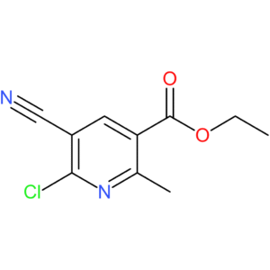 Ethyl 6-chloro-5-cyano-2-methylnicotinate