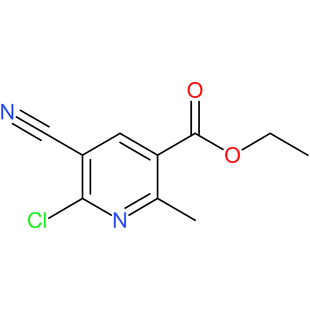 Ethyl 6-chloro-5-cyano-2-methylnicotinate