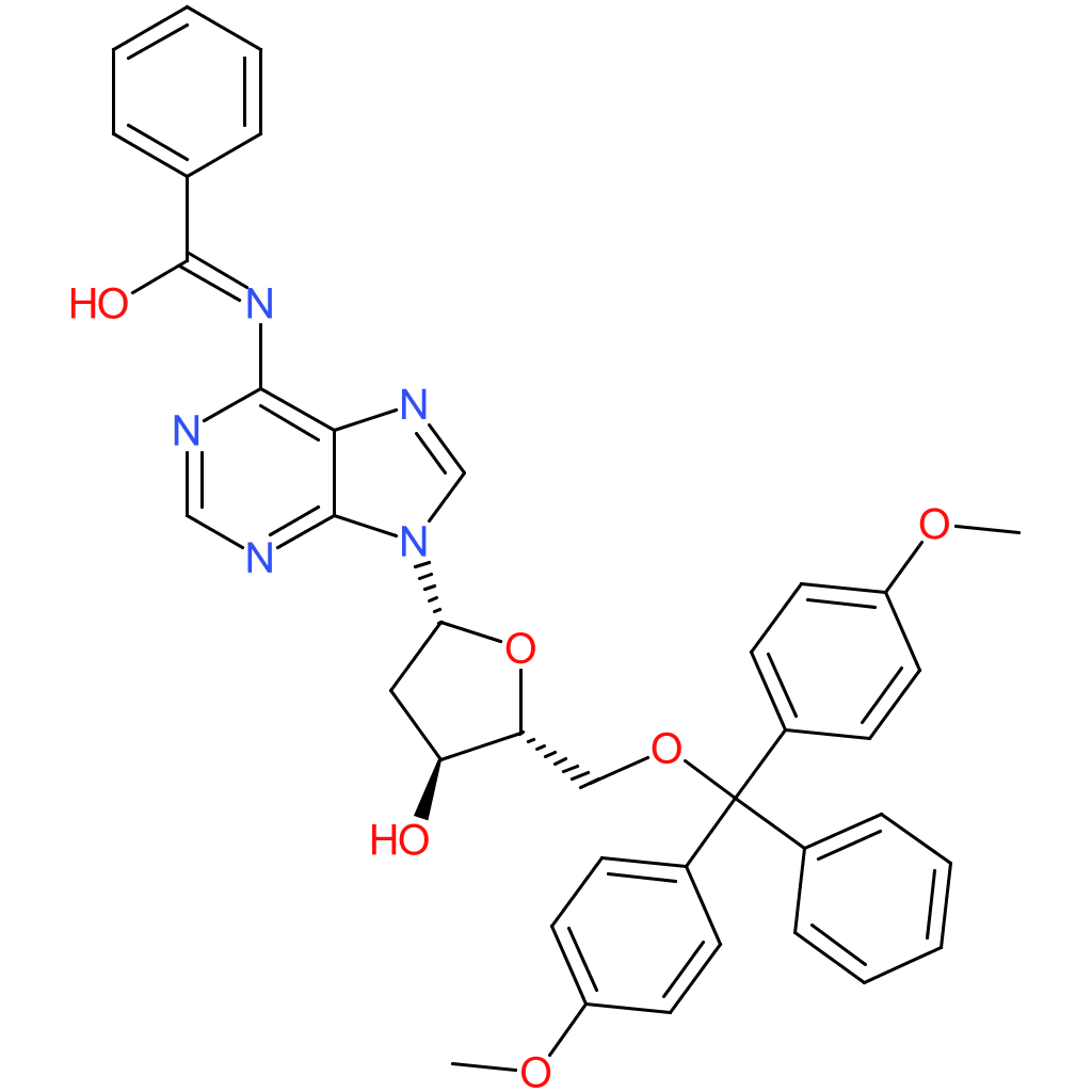N6-Benzoyl-5-O-(4,4-dimethoxytrityl)-2-deoxyadenosine