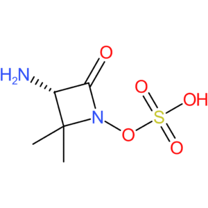 2-Azetidinone, 3-amino-4,4-dimethyl-1-(sulfooxy)-, (3S)-