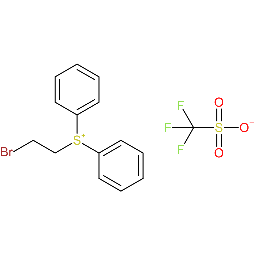 (2-Bromoethyl)diphenylsulfonium trifluoromethanesulfonate
