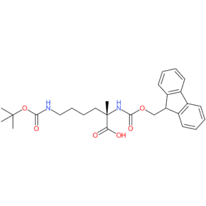 (S)-2-((((9H-Fluoren-9-yl)methoxy)carbonyl)amino)-6-((tert-butoxycarbonyl)amino)-2-methylhexanoic acid