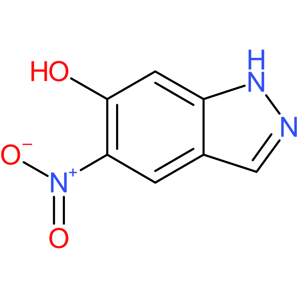 5-Nitro-1H-indazol-6-ol