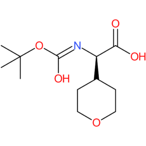 (R)-2-((tert-Butoxycarbonyl)amino)-2-(tetrahydro-2H-pyran-4-yl)acetic acid