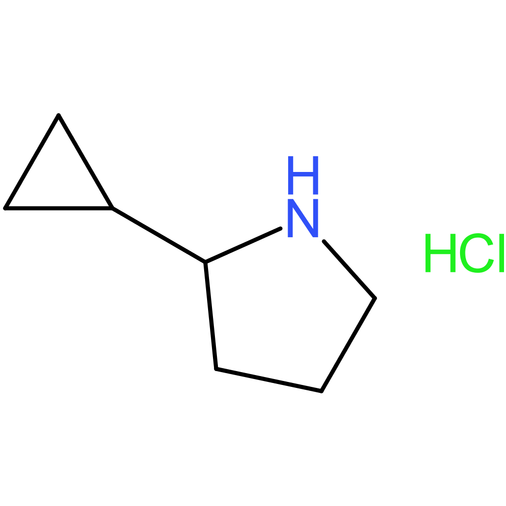 2-Cyclopropylpyrrolidine hydrochloride