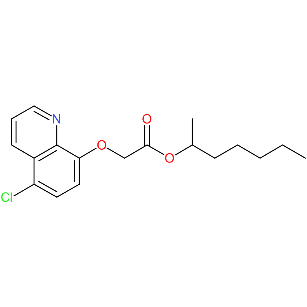 2-Heptyl 2-(5-Chloro-8-quinolinyloxy)acetate