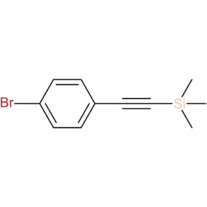 ((4-Bromophenyl)ethynyl)trimethylsilane