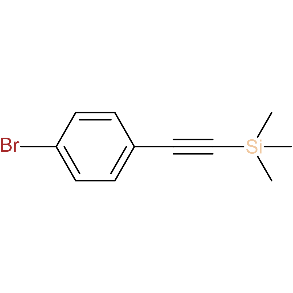 ((4-Bromophenyl)ethynyl)trimethylsilane