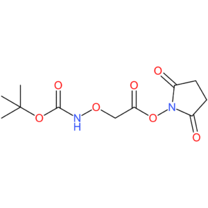 2-[[[(1,1-Dimethylethoxy)carbonyl]amino]oxy]acetic Acid 2,5-Dioxo-1-pyrrolidinyl Ester