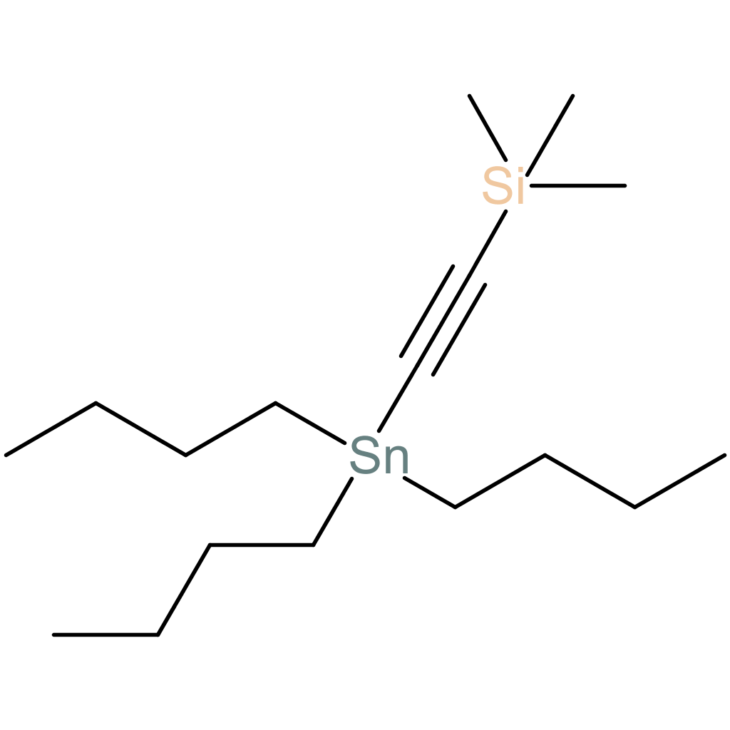 Trimethyl((tributylstannyl)ethynyl)silane