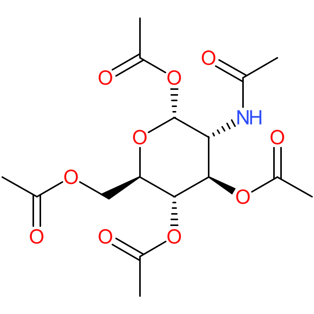 a-D-Glucopyranose,2-(acetylamino)-2-deoxy-, 1,3,4,6-tetraacetate