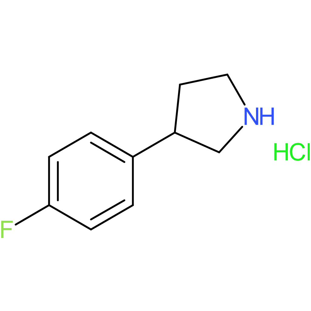 3-(4-Fluorophenyl)pyrrolidine hydrochloride
