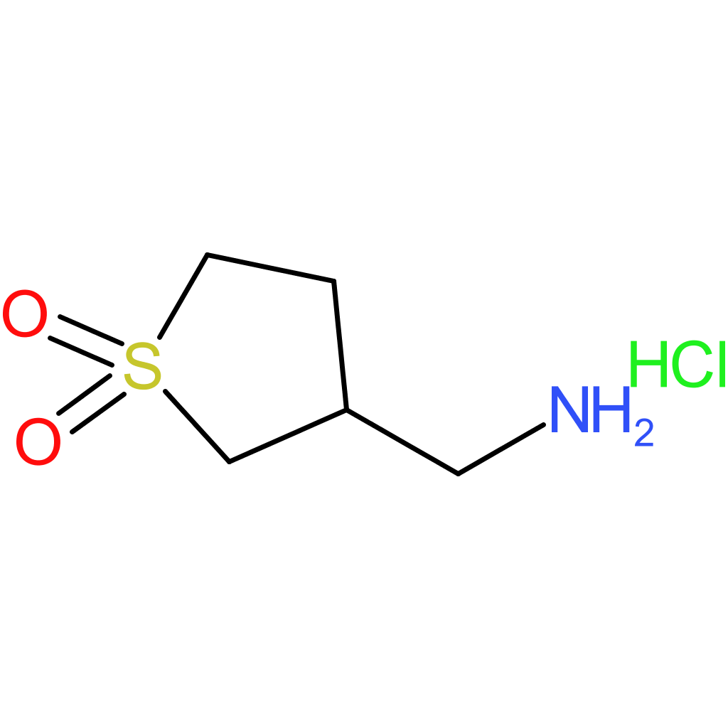 3-(Aminomethyl)tetrahydrothiophene 1,1-dioxide hydrochloride