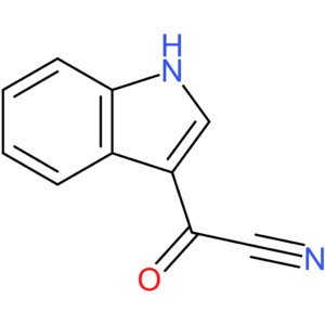 1H-indole-3-carbonyl cyanide