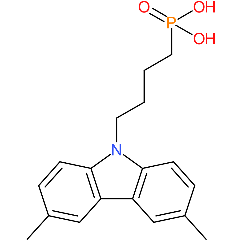 [4-(3,6-dimethyl-9H-carbazol-9-yl)butyl]phosphonic acid