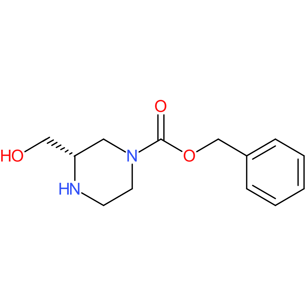 (S)-benzyl 3-(hydroxymethyl)piperazine-1-carboxylate