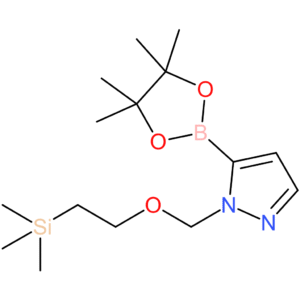 5-(4,4,5,5-Tetramethyl-1,3,2-dioxaborolan-2-yl)-1-((2-(trimethylsilyl)ethoxy)methyl)-1H-pyrazole