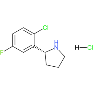(2R)-2-(2-chloro-5-fluorophenyl)pyrrolidine hydrochloride
