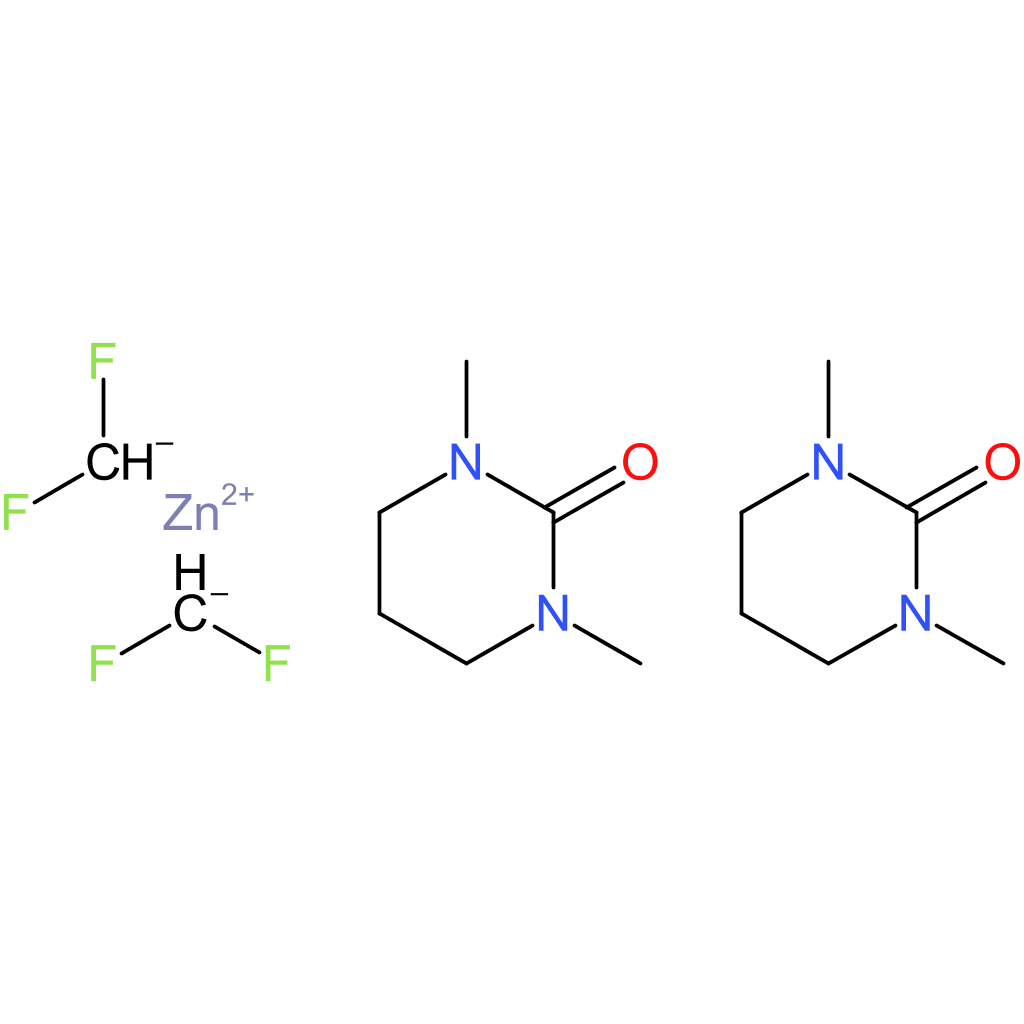 bis(1,3-dimethyl-1,3-diazinan-2-one), bis(difluoromethyl)zinc