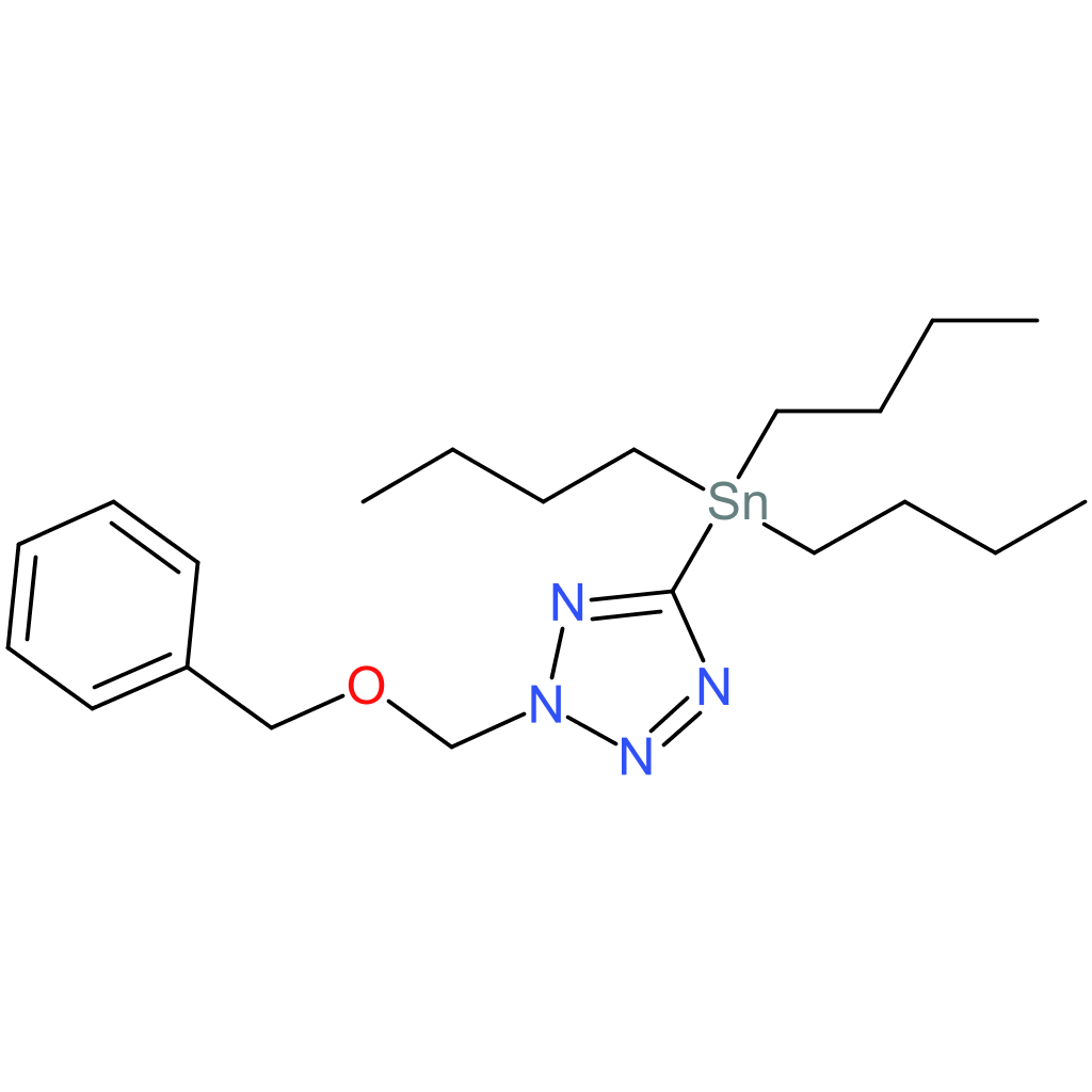 2-(Benzyloxymethyl)tetrazol-5-yl-tributyl-stannane