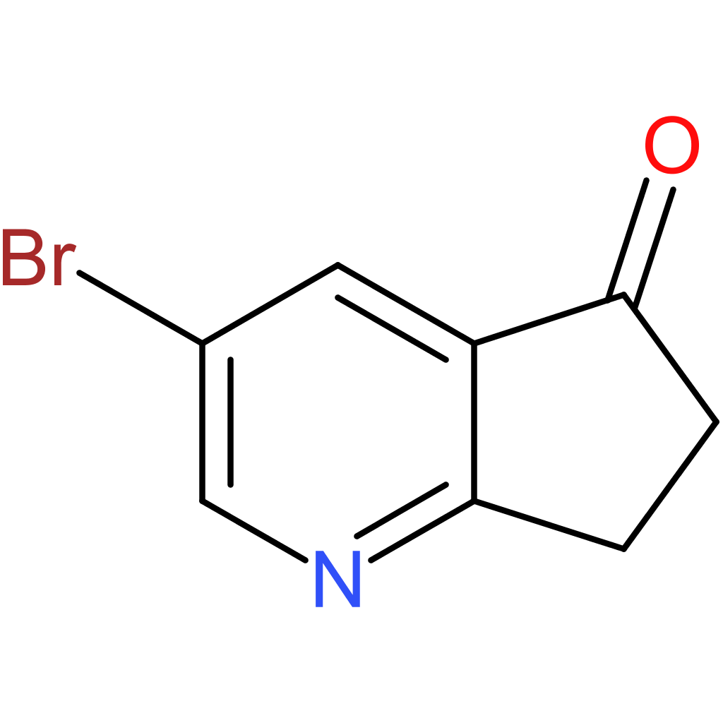 3-Bromo-6,7-dihydro-5H-cyclopenta[b]pyridin-5-one