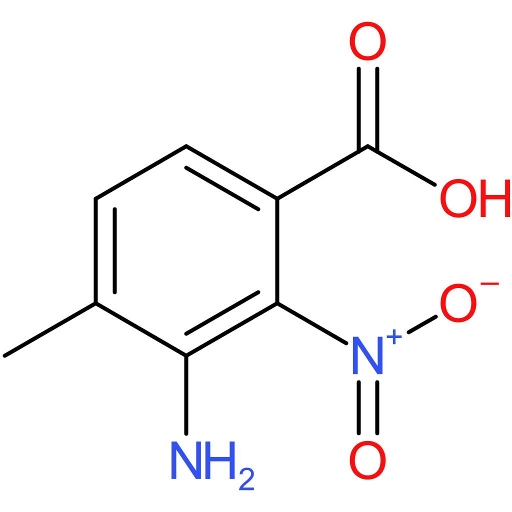 3-amino-4-methyl-2-nitrobenzoic acid