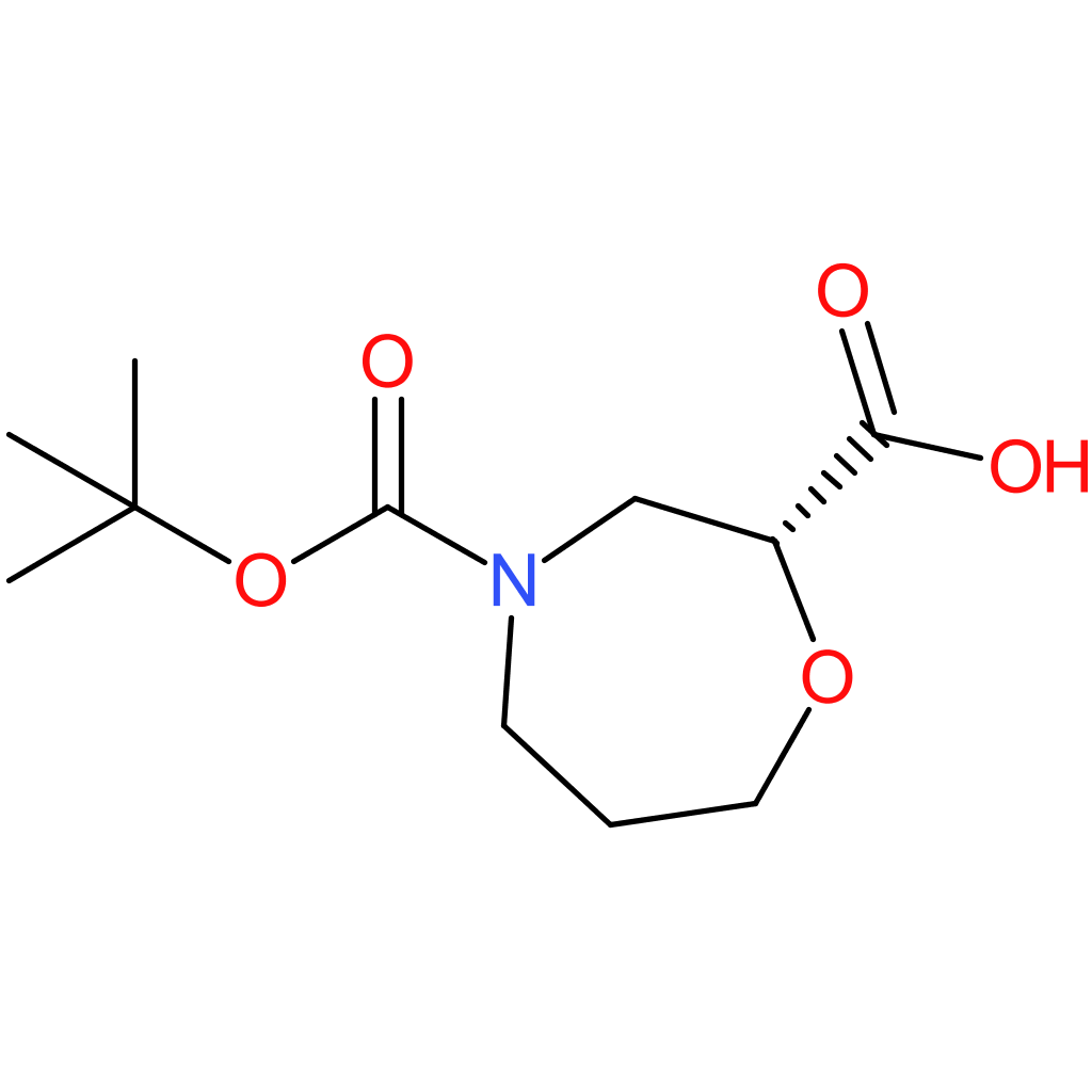 (R)-4-Boc-1,4-Oxazepane-2-Carboxylic Acid