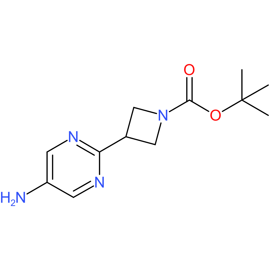 1-Boc-3-(5-aminopyrimidin-2-yl)azetidine