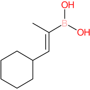 (E)-(1-cyclohexylprop-1-en-2-yl)boronic acid