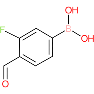 3-fluoro-4-formylphenylboronic acid