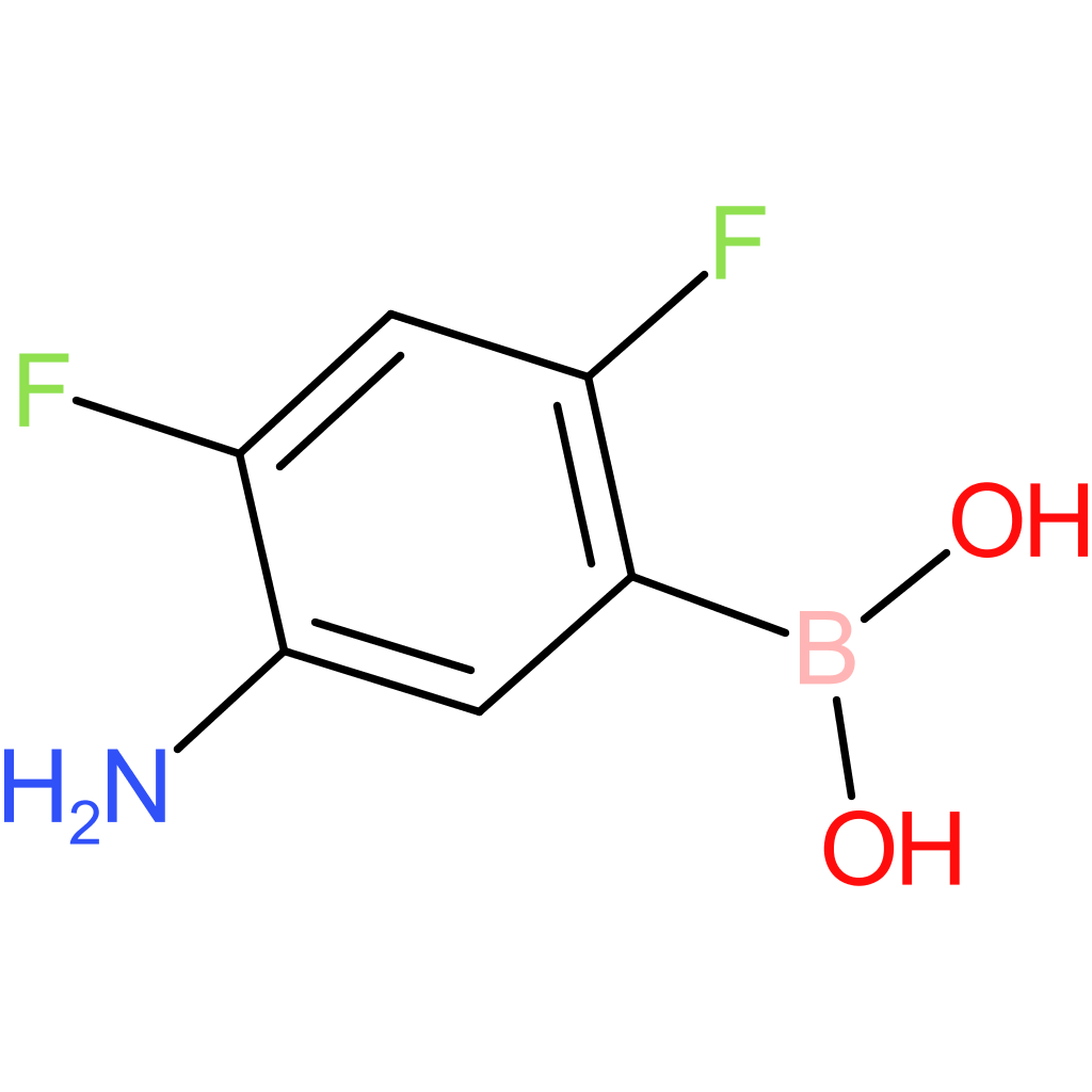 5-amino-2,4-difluorophenylboronic acid