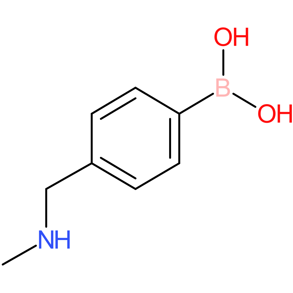 (4-((methylamino)methyl)phenyl)boronic acid