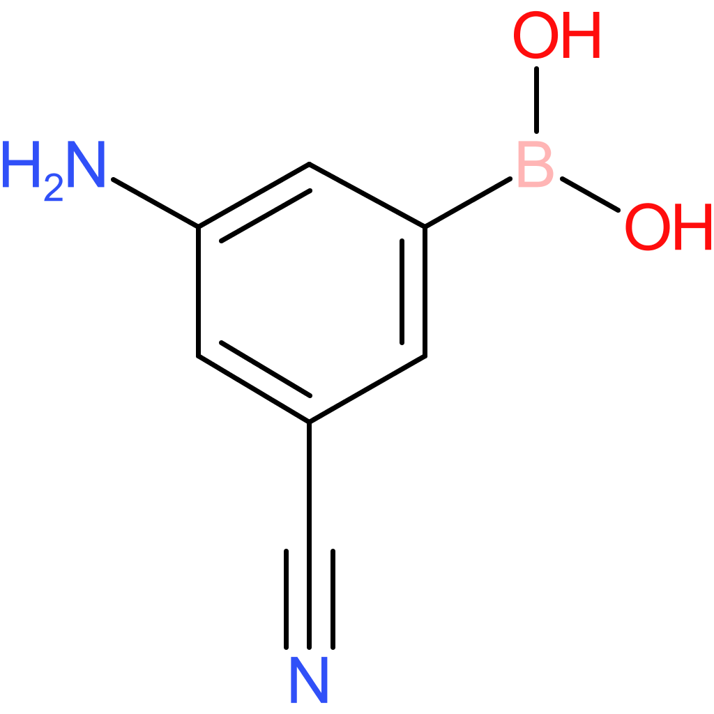 3-amino-5-cyanophenylboronic acid