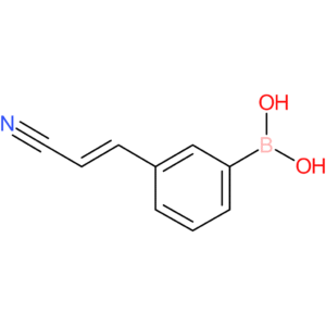 (E)-(3-(2-cyanovinyl)phenyl)boronic acid