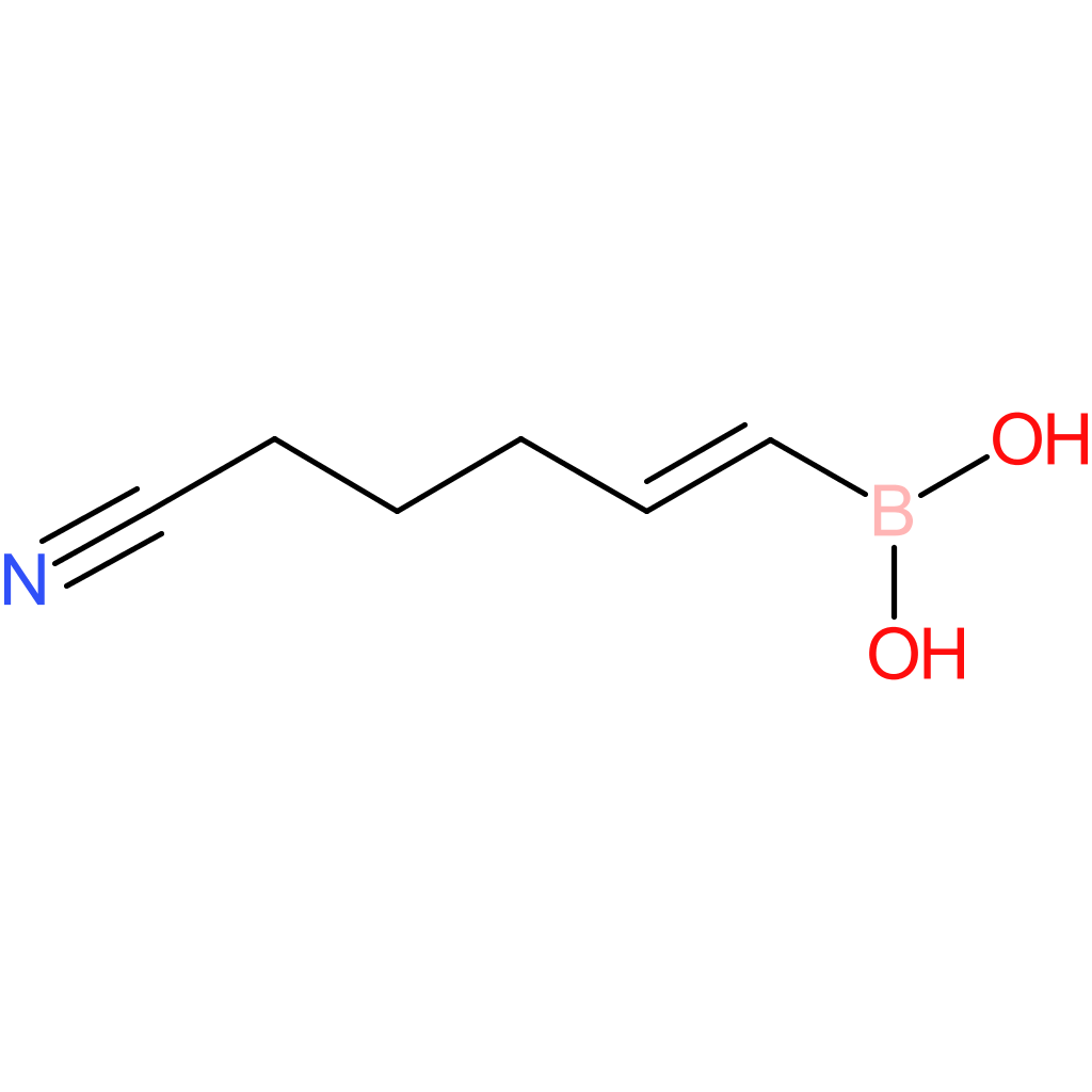 (E)-(5-cyanopent-1-en-1-yl)boronic acid