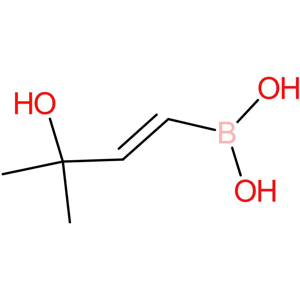 (E)-(3-hydroxy-3-methylbut-1-en-1-yl)boronic acid