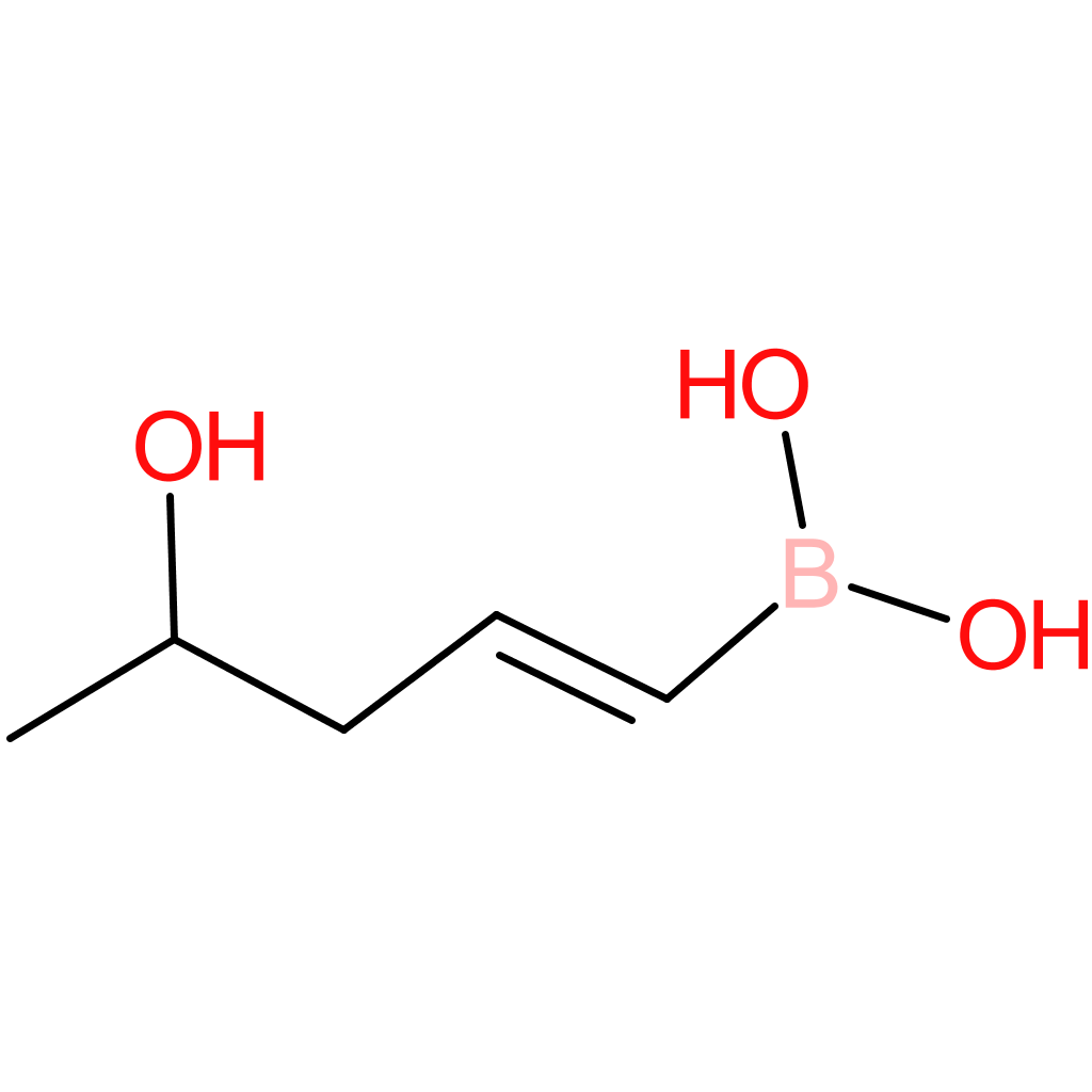 (E)-(4-hydroxypent-1-en-1-yl)boronic acid
