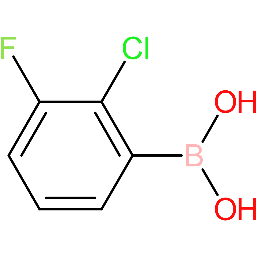 2-chloro-3-fluorophenylboronic acid