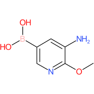 (5-amino-6-methoxypyridin-3-yl)boronic acid