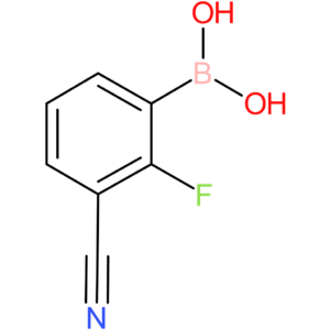 3-cyano-2-fluorophenylboronic acid
