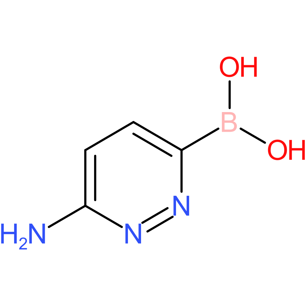 6-aminopyridazin-3-yl-3-boronic acid