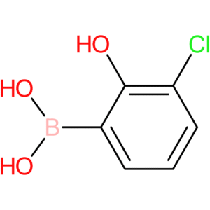 3-chloro-2-hydroxyphenylboronic acid