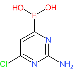 2-amino-6-chloropyrimidine-4-boronic acid