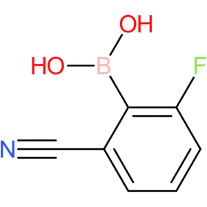 2-cyano-6-fluorophenylboronic acid