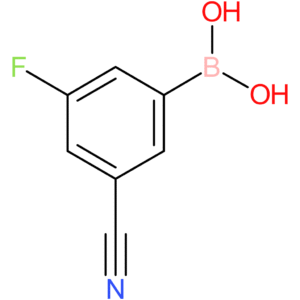 3-cyano-5-fluorophenylboronic acid