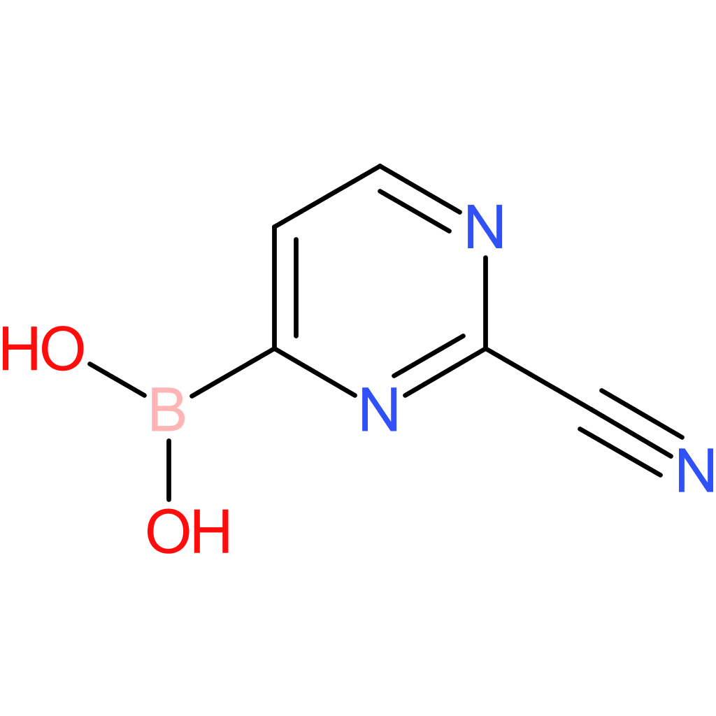 2-cyanopyrimidine-4-boronic acid