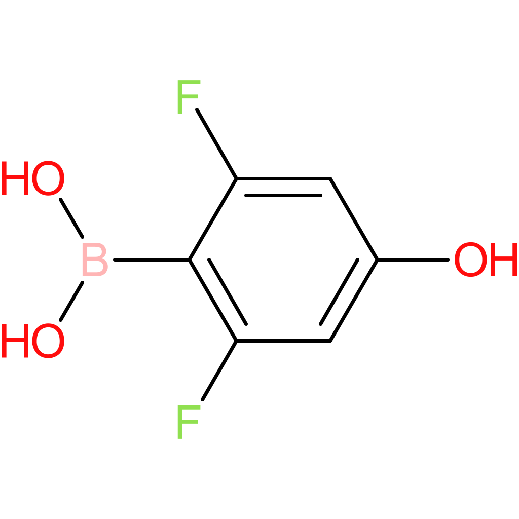 2,6-difluoro-4-hydroxyphenylboronic acid